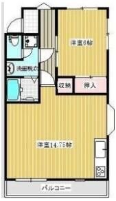 ガーデン美濃和Bの間取り画像