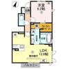 ブローニュ B棟の間取り画像