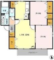 ファミール南山 Aの間取り画像