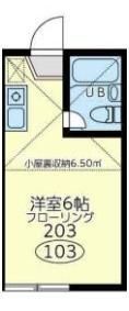 ネオステージ横須賀中央の間取り画像