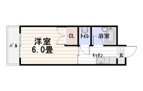 ネフェール宗像Ⅱの間取り画像
