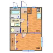 マンションプリメールの間取り画像