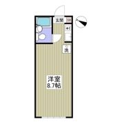 ベルオークしずかの間取り画像