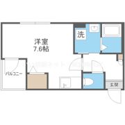 そよ風とラテとの間取り画像