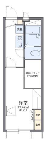 レオパレスこーぽ谷本Ⅱの間取り画像