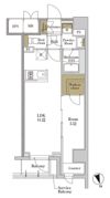 RJRプレシア大森北の間取り画像