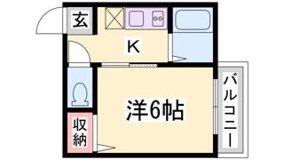 ヒルズ山下Ⅱの間取り画像
