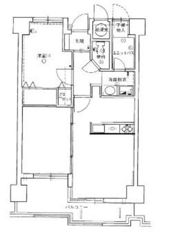 ロワールマンション室見川の間取り画像