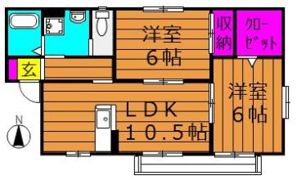 ハイグランス Cの間取り画像