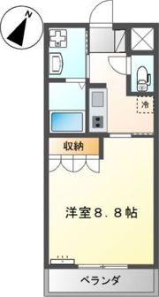 ブランシェコートの間取り画像