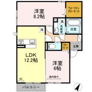 サントーク東原 F棟の間取り画像