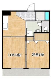 モイセス薬園町の間取り画像