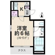 エルセリート北戸田の間取り画像