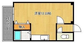 第IIIコーポあけみの間取り画像