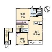 フロイデ波多見の間取り画像