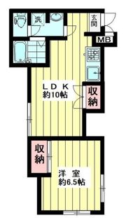 サンパレスの間取り画像