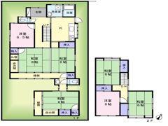 貸家 吹田市高城町の間取り画像