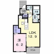 Clair Bの間取り画像