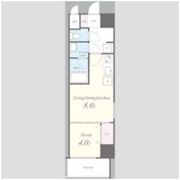 LaCASA新北野IIの間取り画像