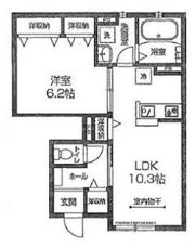 セレーナ志木の間取り画像