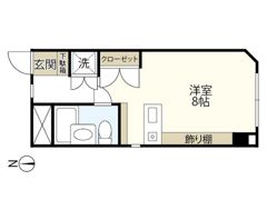Nコートの間取り画像