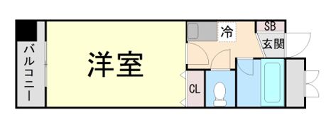 リバーサイド明光の間取り画像