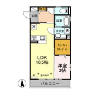 グラン・ブルーエスターテ矢中の間取り画像