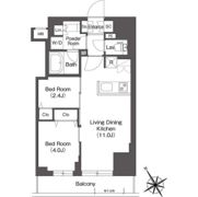 BluRock後楽園の間取り画像