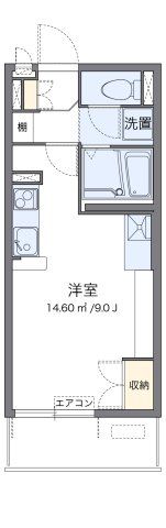 ミランダクレール 西八王子の間取り画像