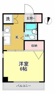 エステート浦賀の間取り画像