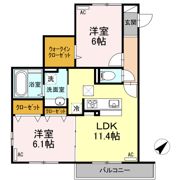 インティエールの間取り画像