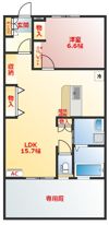 Dear Court Mの間取り画像
