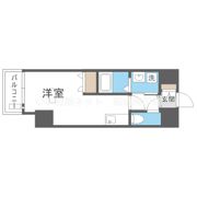 アクアラフォレ豊中の間取り画像