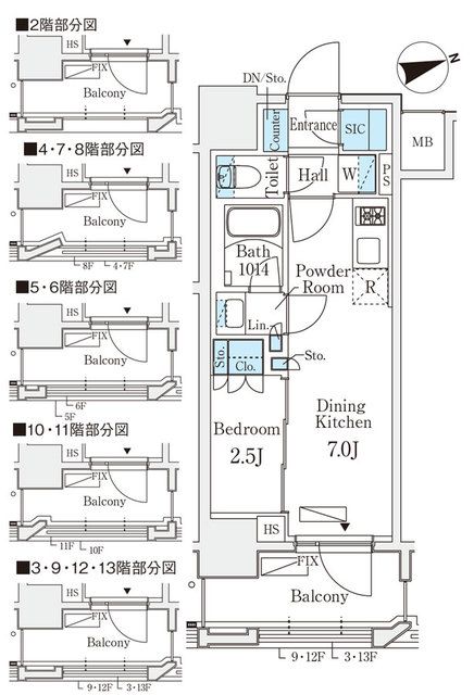 間取図