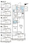 リビオメゾン御茶ノ水EASTの間取り画像