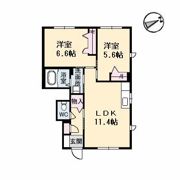 クレスト 壱番館の間取り画像