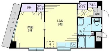 ラミアール中目黒の間取り画像