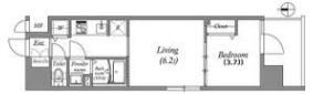 LUORE+新大阪SOUTHの間取り画像