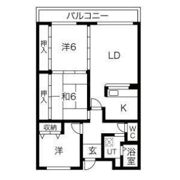 カルム千里山土井の間取り画像