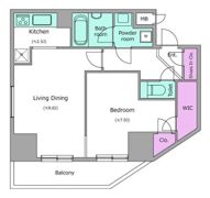 レジディア町屋の間取り画像