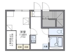 レオパレスみのりの間取り画像