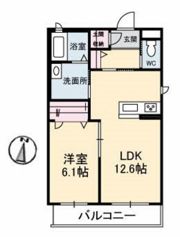フェリーチェ117の間取り画像