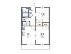 レオパレス高岡の間取り画像