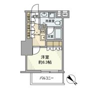 ザ・パークワンズ 渋谷本町の間取り画像