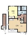 プラージュⅠの間取り画像