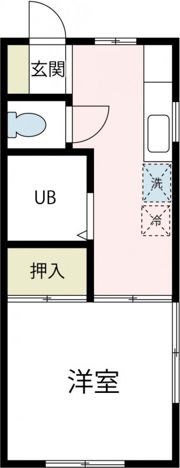 ハイツカオリⅡの間取り画像