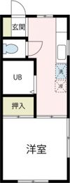 ハイツカオリⅡの間取り画像