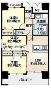 ベリー海老江の間取り画像