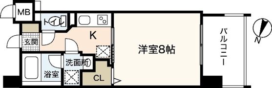 LATOUR出汐の間取り画像