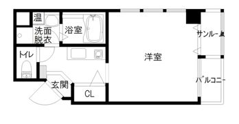 スクエアコートの間取り画像